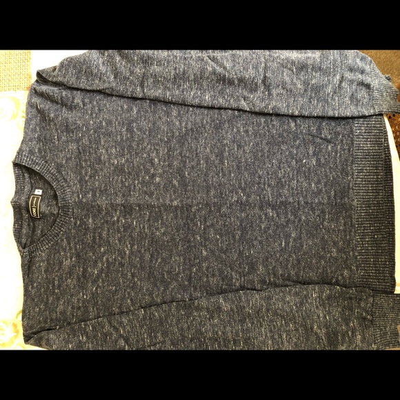 Jack & Jones Blue Wool Dress Sweater - Picture 2 of 3